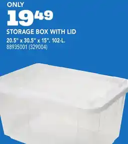 RONA STORAGE BOX WITH LID offer
