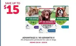 Mondou ADVANTAGE 11/K9 ADVANTIX II All antiparasitic products for cats or dogs offer