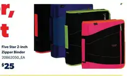 Real Canadian Superstore Five Star Zipper Binder offer