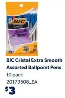 Real Canadian Superstore BiC Cristal Extra Smooth Assorted Ballpoint Pens offer