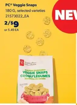 Real Canadian Superstore PC Veggie Snaps offer