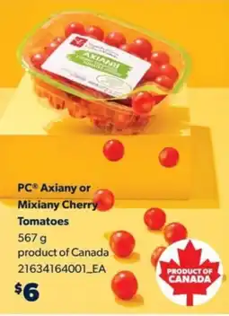 Real Canadian Superstore PC Axiany or Mixiany Cherry Tomatoes offer