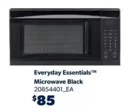 Real Canadian Superstore Everyday essentials microwave black offer