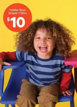 Real Canadian Superstore Toddler boys' striped t-shirt offer