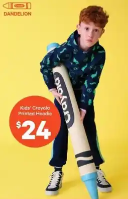 Real Canadian Superstore Kids' crayola printed hoodie offer