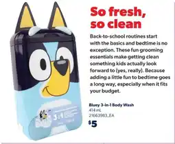 Real Canadian Superstore Bluey 3-in-1 Body Wash offer