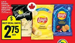 Food Basics Lay's potato chips or smartfood popcorn offer