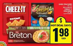 Food Basics Dare crackers kellogg's cheez-it crackers offer