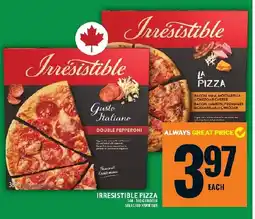 Food Basics Irresistible pizza offer