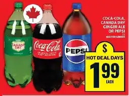 Food Basics Coca-cola, canada dry ginger ale or pepsi offer