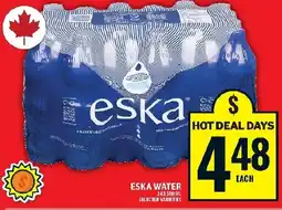 Food Basics Eska water offer