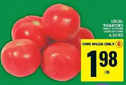 Food Basics Local tomatoes offer