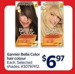 Walmart Garnier Belle Color Hair Colour offer