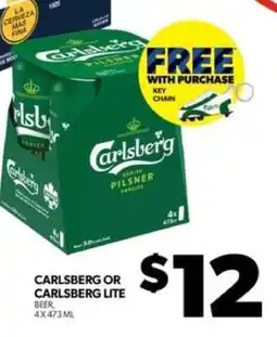 Real Canadian Liquorstore Carlsberg or Carlsberg Lite offer