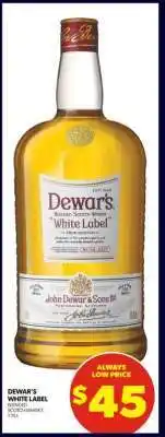 Real Canadian Liquorstore Dewar's White Label offer