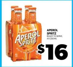 Real Canadian Liquorstore Aperol Spritz offer