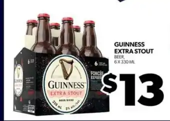 Real Canadian Liquorstore Guinness Extra Stout offer