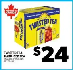 Real Canadian Liquorstore Twisted Tea Hard Iced Tea offer