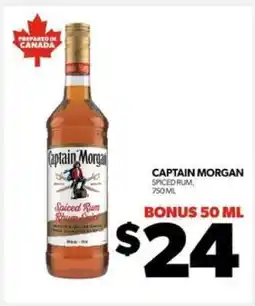 Real Canadian Liquorstore Captain Morgan Spiced Rum offer