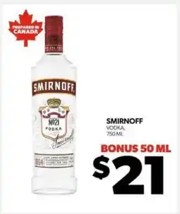 Real Canadian Liquorstore Smirnoff offer