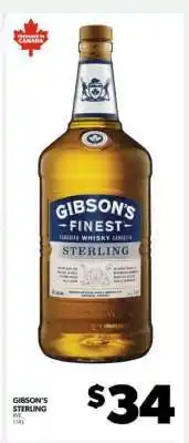 Real Canadian Liquorstore Gibson's Sterling offer