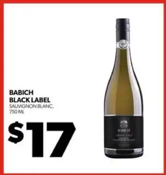 Real Canadian Liquorstore Babich Black Label offer