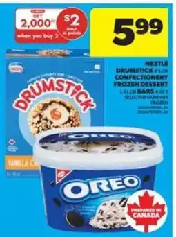 Real Canadian Superstore Nestlé Drumstick or Confectionery Frozen Dessert offer