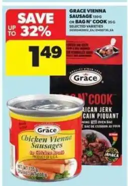 Real Canadian Superstore Grace Vienna Sausage or Bag N' Cook offer
