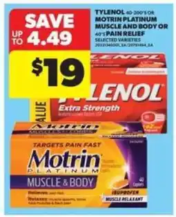 Real Canadian Superstore Tylenol or Motrin Platinum offer