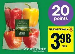 Food Basics Assorted peppers offer