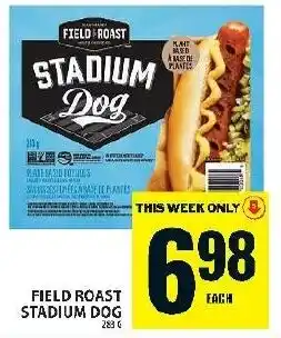 Food Basics Field roast stadium dog offer