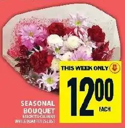 Food Basics Seasonal bouquet offer