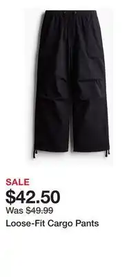 H&M Loose-Fit Cargo Pants offer