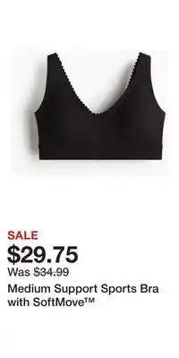 H&M Medium Support Sports Bra with SoftMove offer