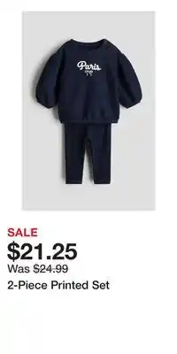 H&M 2-Piece Printed Set offer