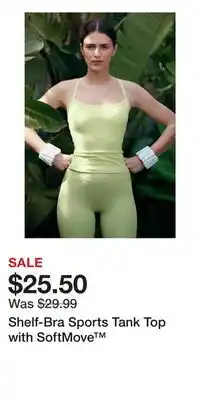 H&M Shelf-Bra Sports Tank Top with SoftMove offer