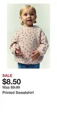 H&M Printed Sweatshirt offer
