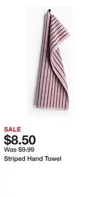 H&M Striped Hand Towel offer