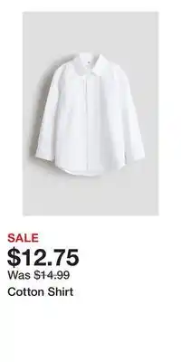 H&M Cotton Shirt offer