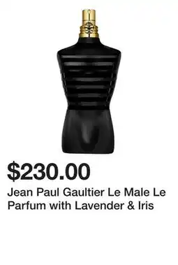 Sephora Jean Paul Gaultier Le Male Le Parfum with Lavender & Iris offer