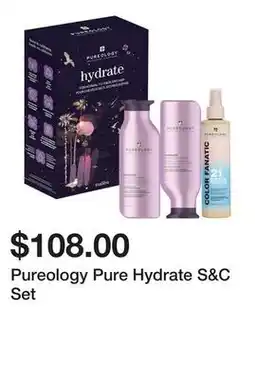 Sephora Pureology Pure Hydrate S&C Set offer