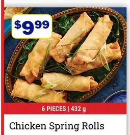 M & M Food Market Chicken Spring Rolls offer