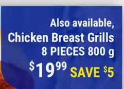 M & M Food Market Chicken Breast Grills offer