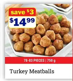 M & M Food Market Turkey Meatballs offer