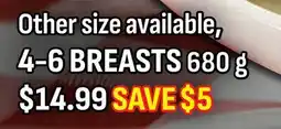 M & M Food Market Boneless, Skinless Chicken Breasts offer