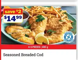 M & M Food Market Seasoned Breaded Cod offer