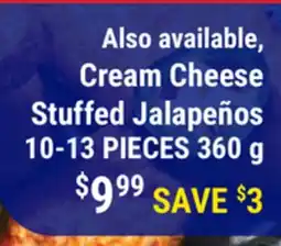 M & M Food Market Cream Cheese Stuffed Jalapeños offer