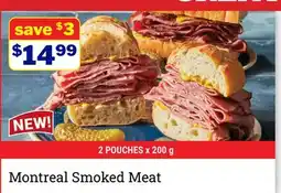 M & M Food Market Montreal Smoked Meat offer