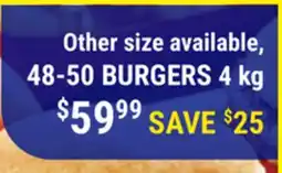 M & M Food Market BURGERS offer
