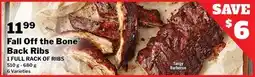 M & M Food Market Fall Off the Bone Back Ribs offer